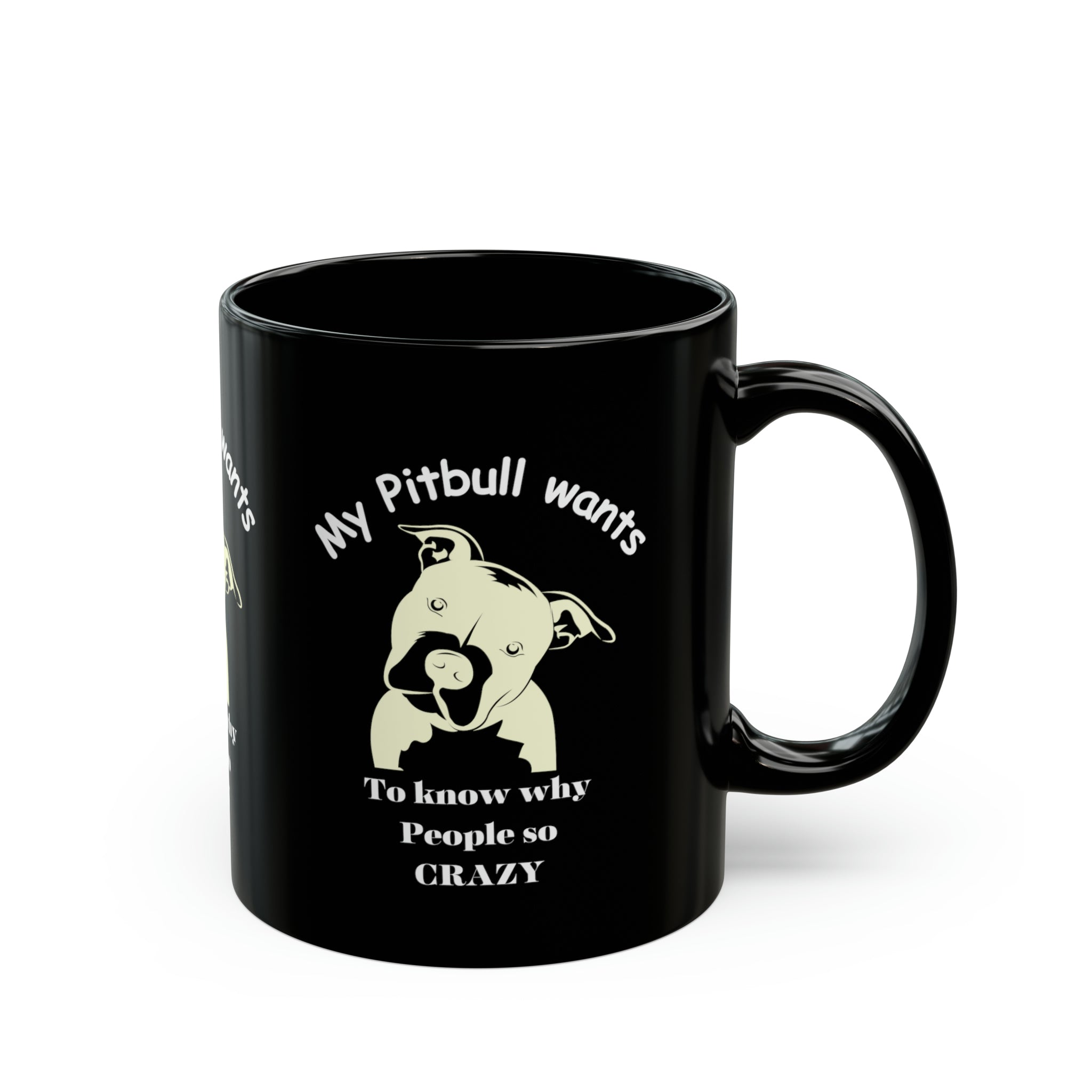 My Pitbull wants to know mug