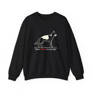 Long Sleeve German Shepherd Statement tee shirt