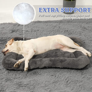 Washable Dog Crate Bed Cushion 