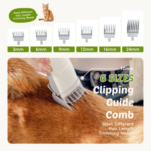 Dog Grooming Kit, 2.5L Pet Hair Vacuum,with 5-In-1 Electric Clippers Cleaning Set for Dogs for Big Dogs