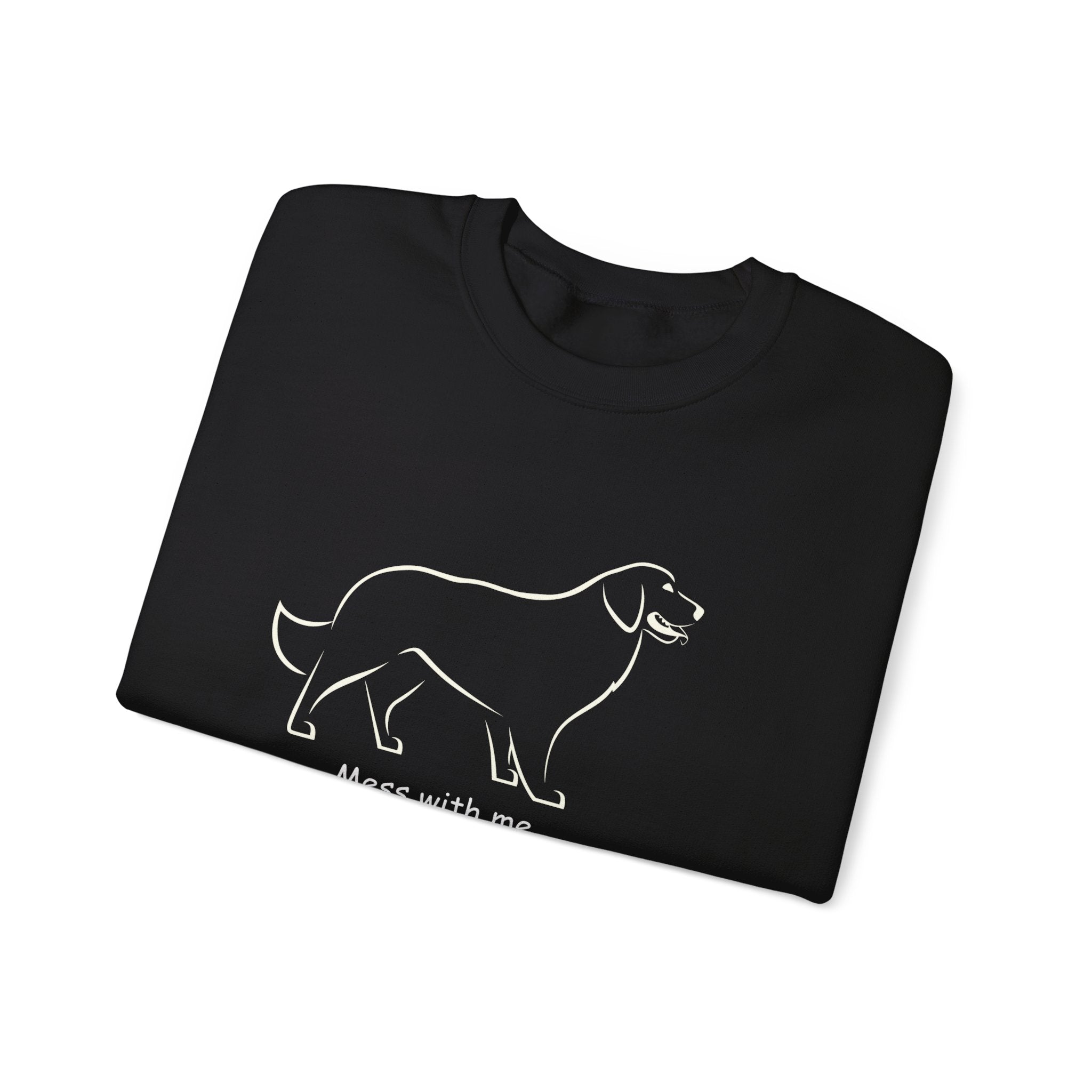 Long Sleeve Golden Retriever Statement tee shirt