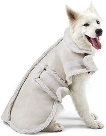 Fleece Lined winter coat for Big Dogs
