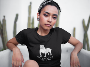 Who You Calling Bitch Statement tee