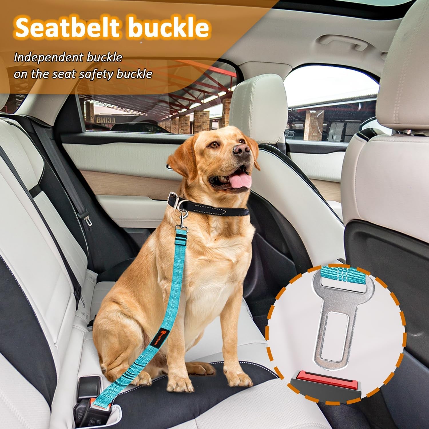 3 in 1 Pet Dog Car Seatbelt Leash
