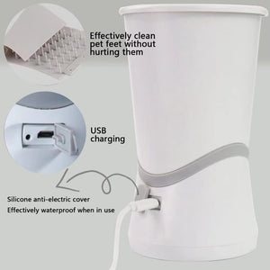 Automatic Dog Paw Cleaner Cup 