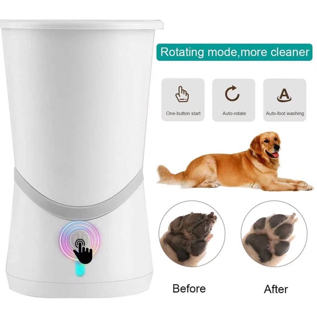 Automatic Dog Paw Cleaner Cup 