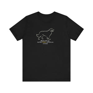 Funny Mess with me and My Golden will lick you to death statement tee