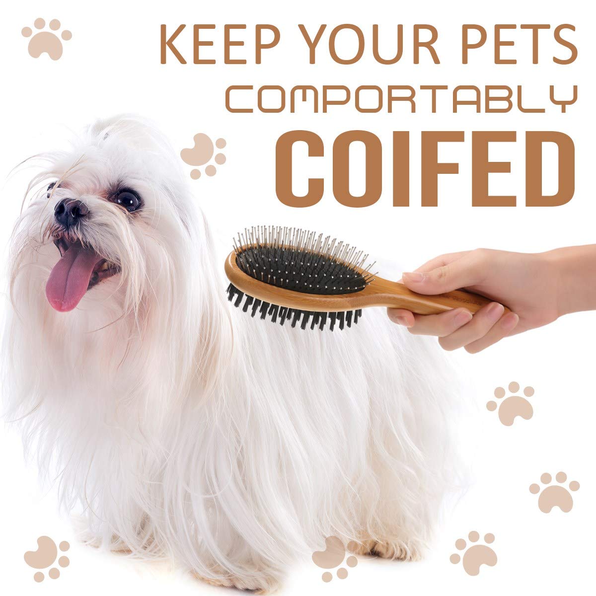Double Sided Dog Brush