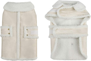 Fleece Lined winter coat for Big Dogs
