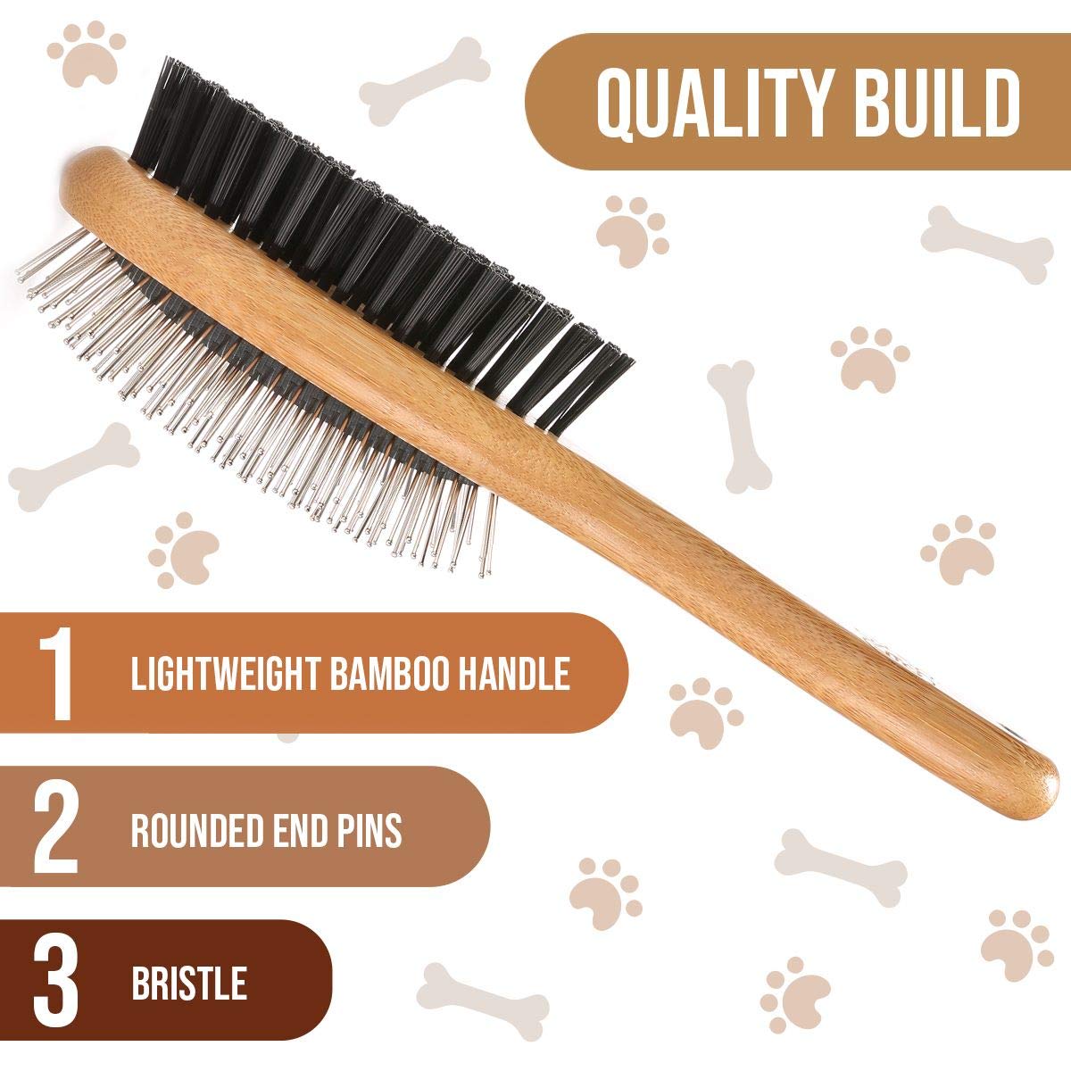 Double Sided Dog Brush