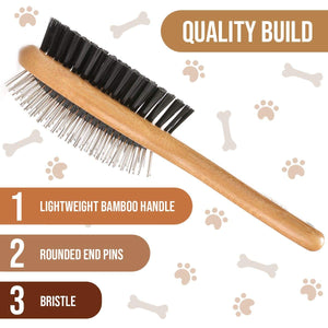 Double Sided Dog Brush