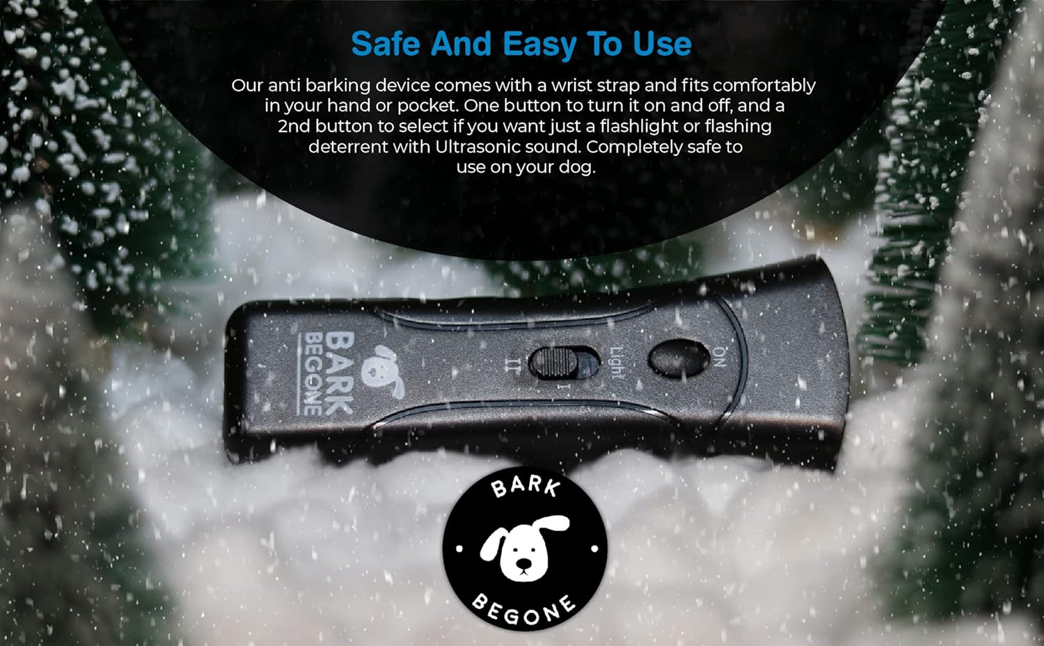  Ultrasonic Dog Bark Deterrent & Behavior Corrector 