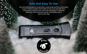  Ultrasonic Dog Bark Deterrent & Behavior Corrector 