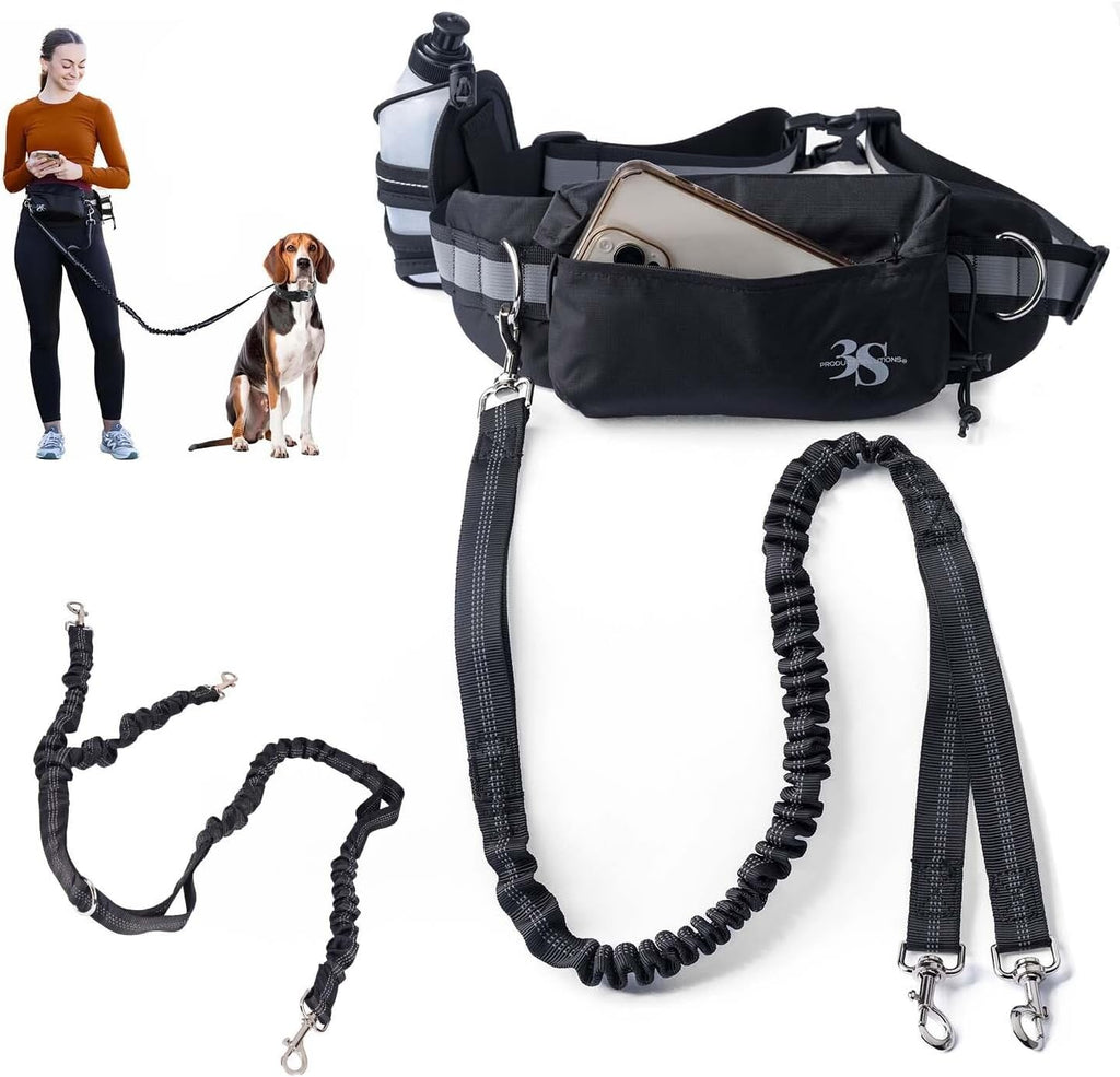 Hands Free Double Dog Leash 