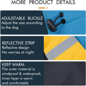 Windproof Dog Winter Jacket