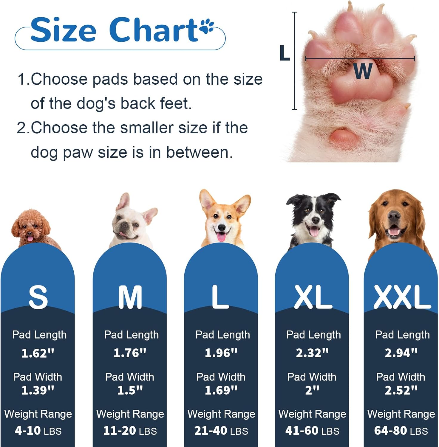 Dog Paw Protector Anti-Slip Pads