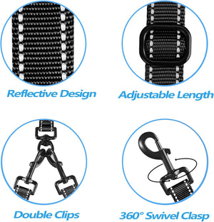 Tangle Free Double Dog Leash