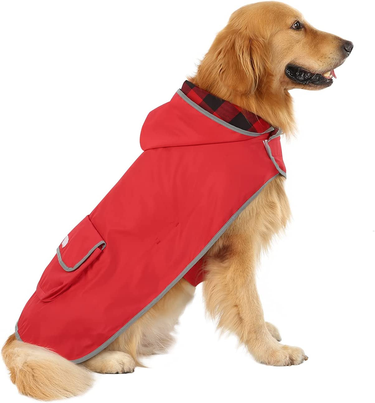 Reversible Hooded Raincoat