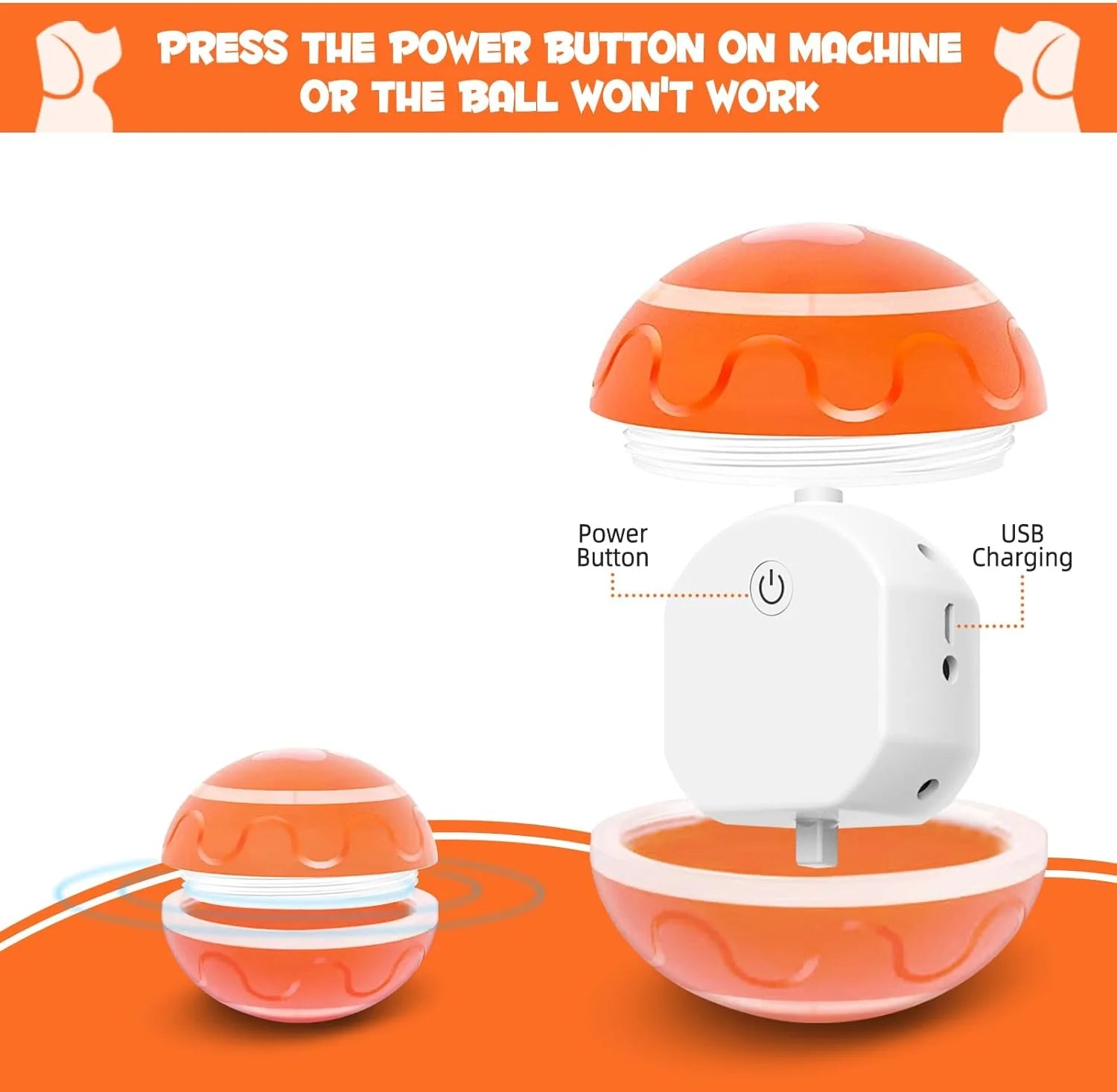 Peppy Pet Interactive Ball