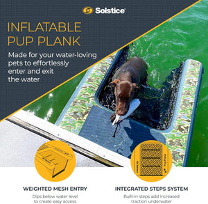Inflatable Plank for Big Dogs