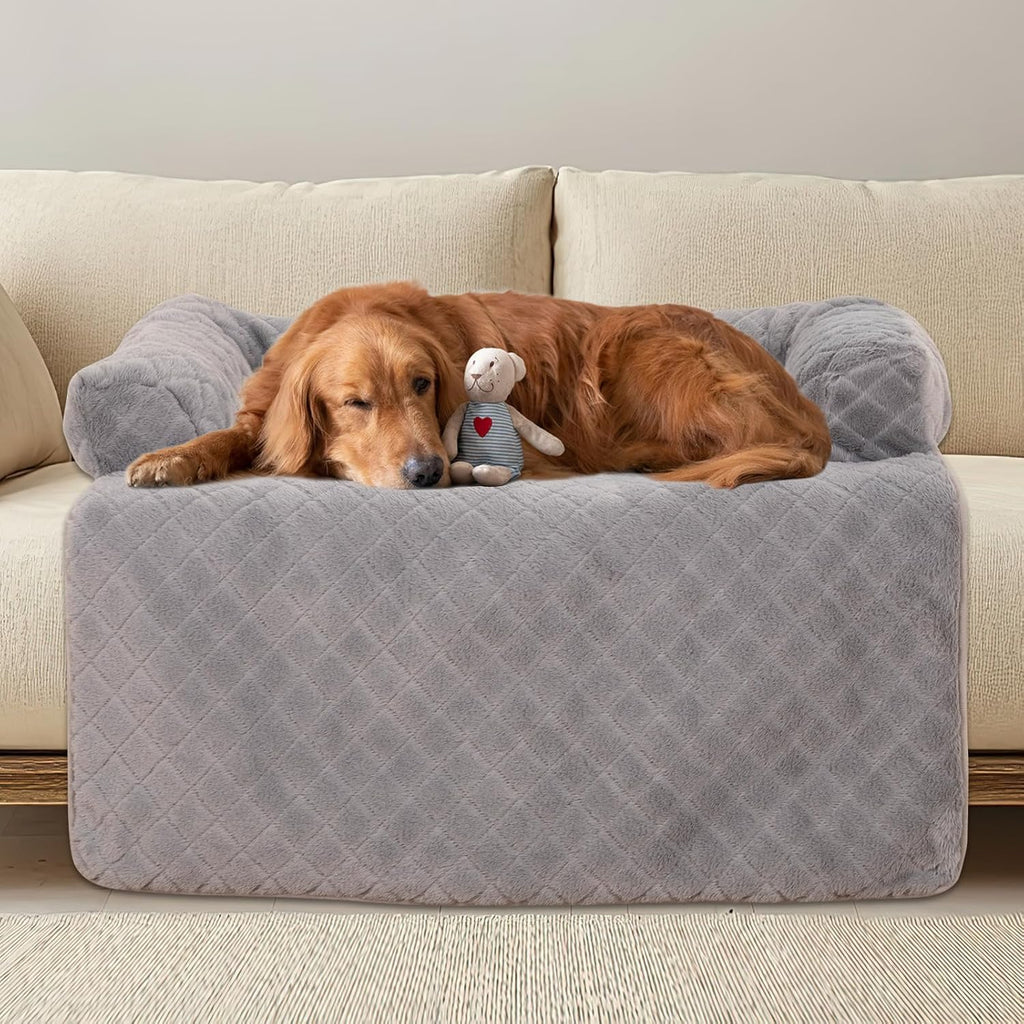 Fluffy Couch Bed for Big Dogs