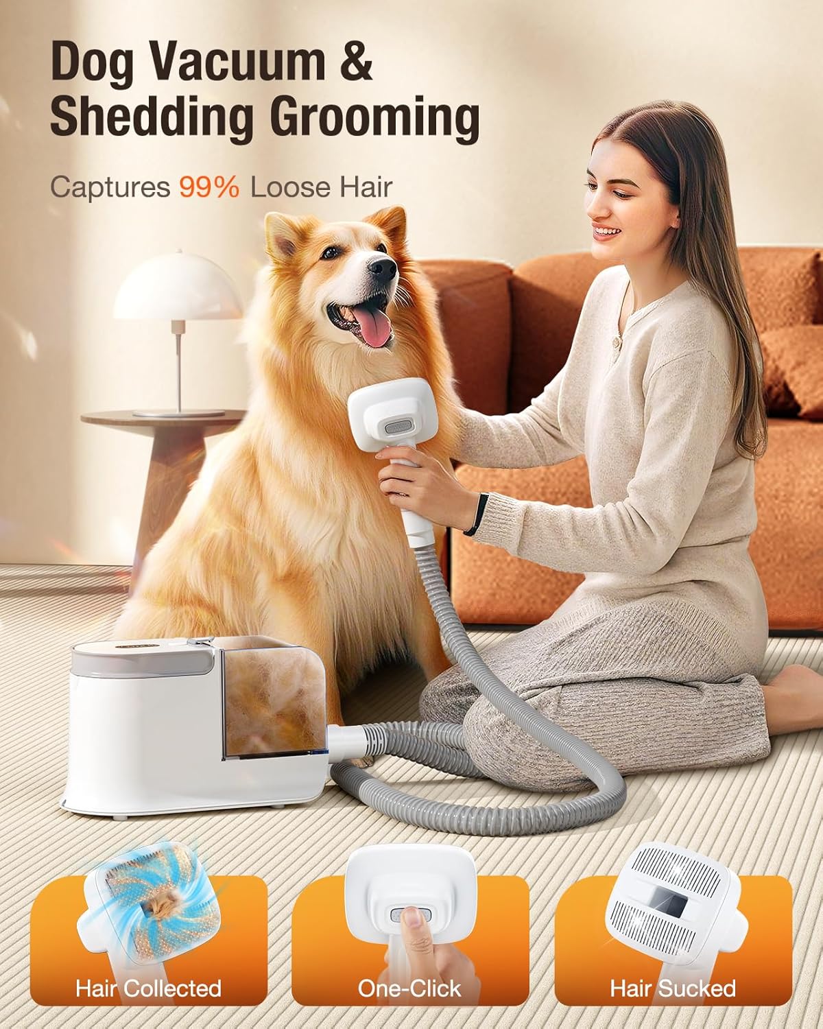 Sheddy Buddy Grooming Vacuum