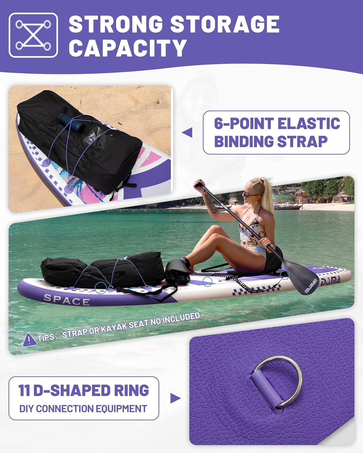 Inflatable Paddle Board.