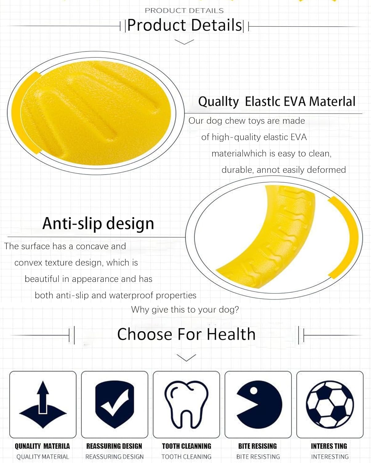 Durable Big Ring Chew Toy