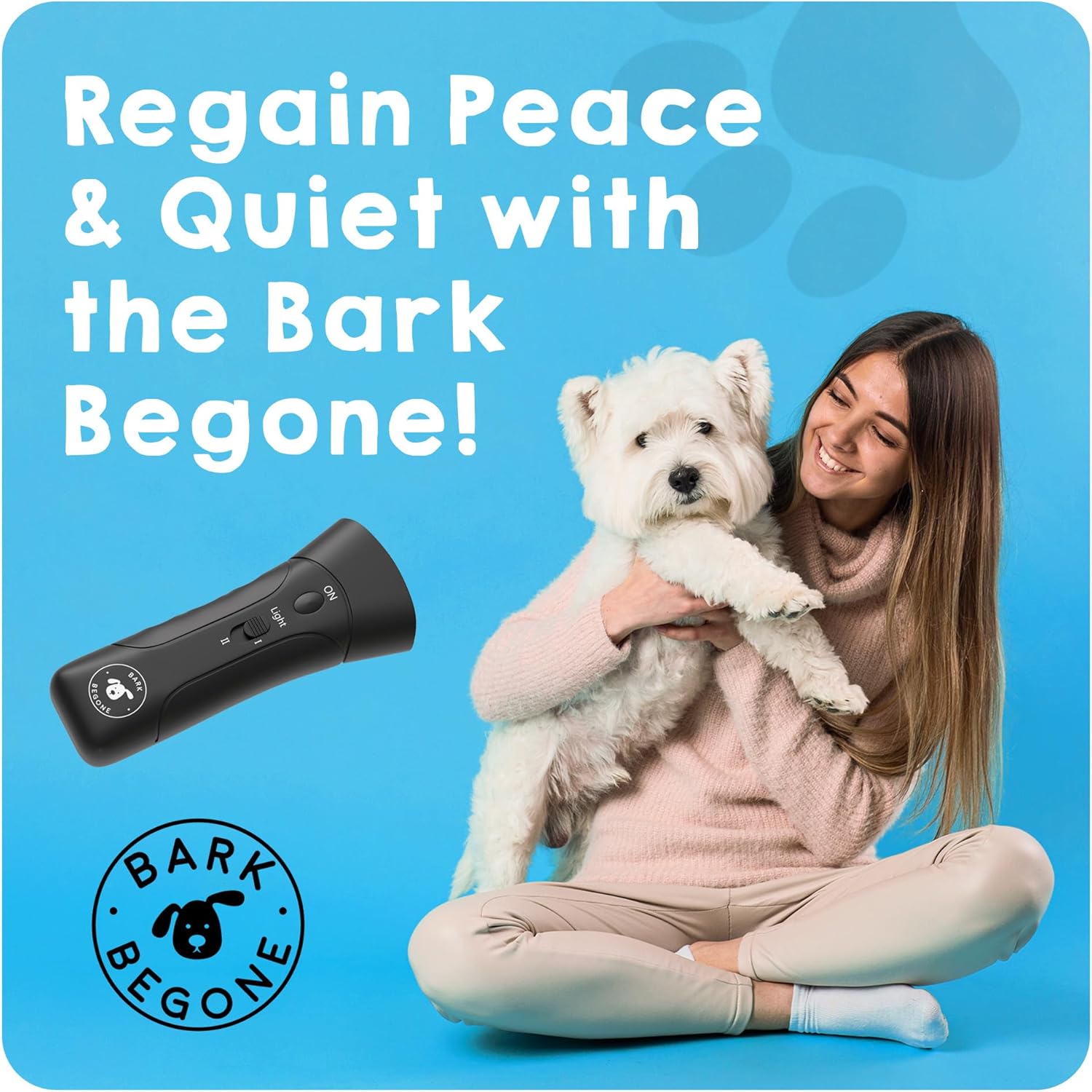  Ultrasonic Dog Bark Deterrent & Behavior Corrector 