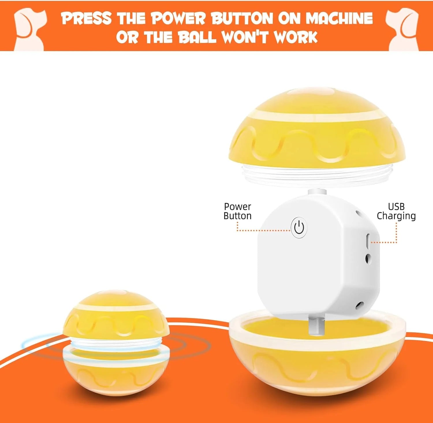 Peppy Pet Interactive Ball