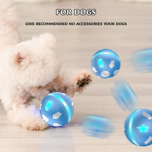 BENTOPAL -Smart Interactive Dog Toy Wicked Ball for Indoor Cats/Dogs with Motion Activated / USB Rechargeable Dog Ball