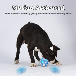 BENTOPAL -Smart Interactive Dog Toy Wicked Ball for Indoor Cats/Dogs with Motion Activated / USB Rechargeable Dog Ball