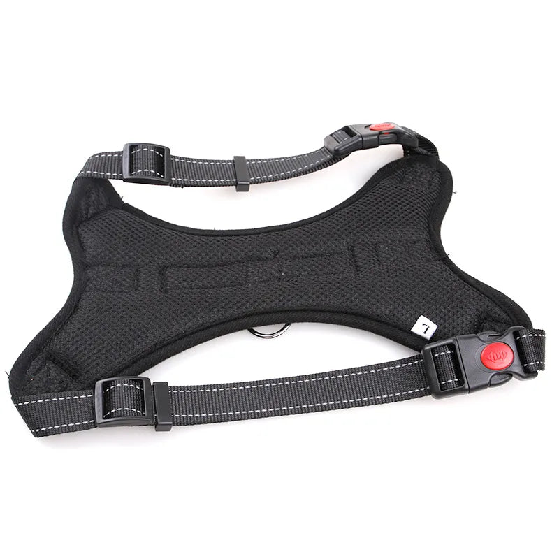 Heavy duty nylon harness collar