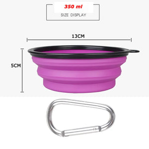 1000ml Large Collapsible Dog Travel Bowls