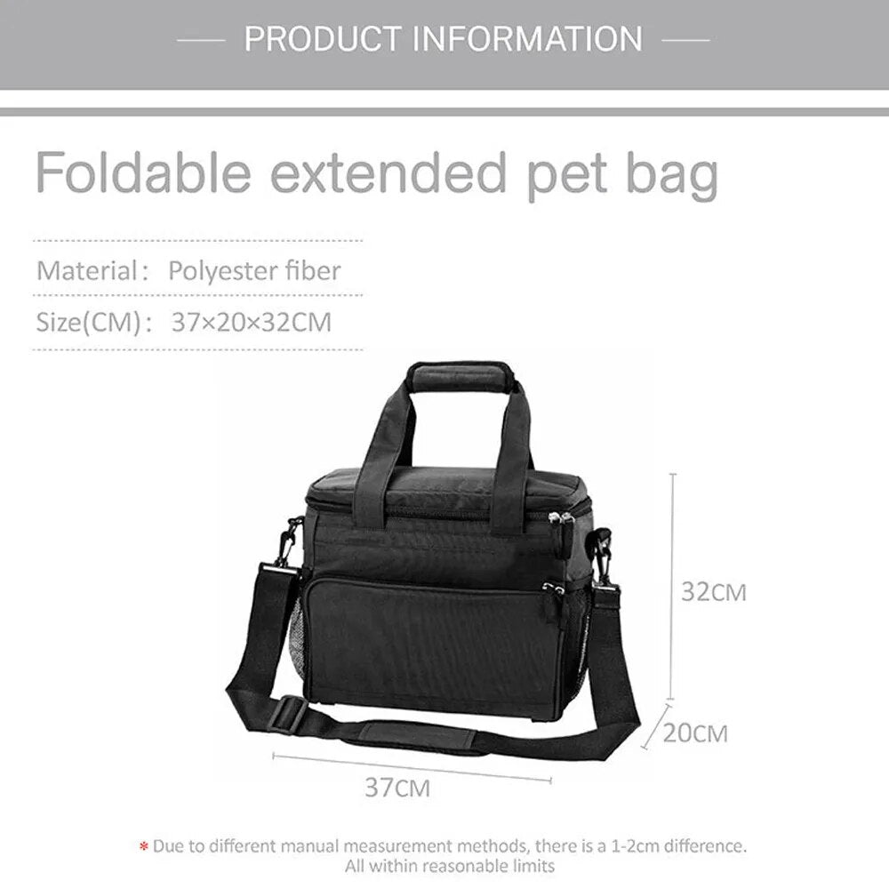 Dog organizer travel bag