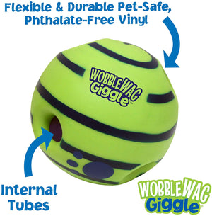 Wobble Wag Giggle Glow Ball Interactive