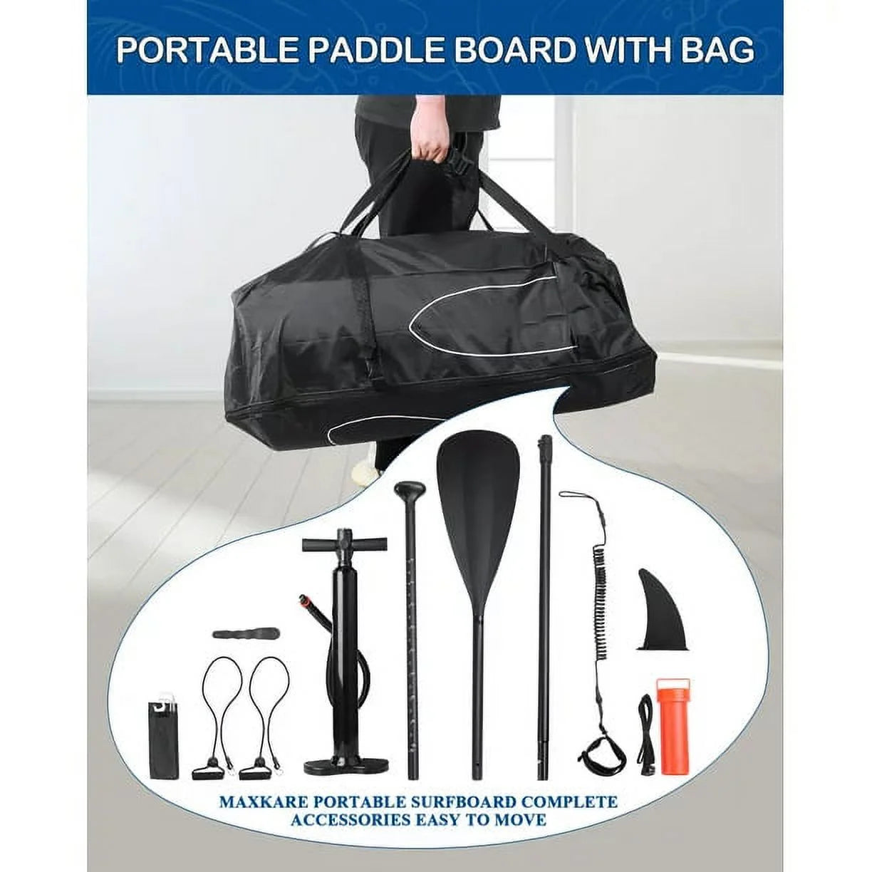 10' Inflatable Paddle board