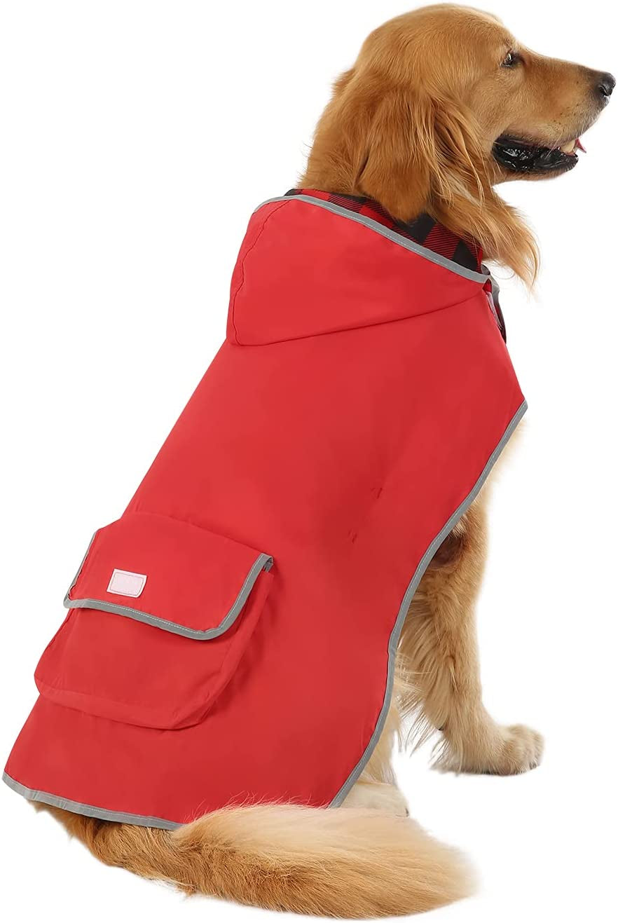 Reversible Hooded Raincoat