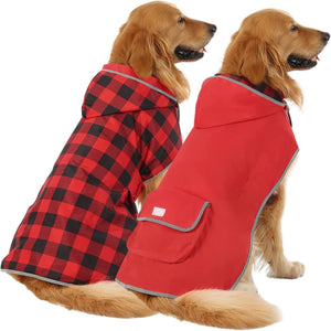 Reversible Hooded Raincoat