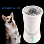 Dog Paw Washer Cup Pet Cleaning 360 ° Soft Silicone Brush Automatic Electric Foot Cleaner USB Rechargeable