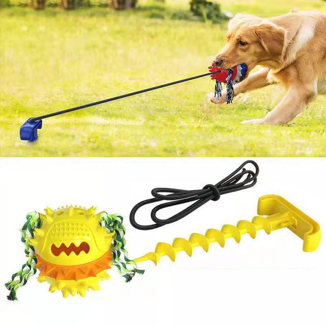 New Coming Elastic bands Dog Toy Multi-function Dog Leash Cone for Dogs Toys for Large Dogs Resistant Pets Accessories for Best