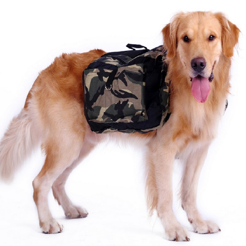 Camouflage Big Dog Backpack